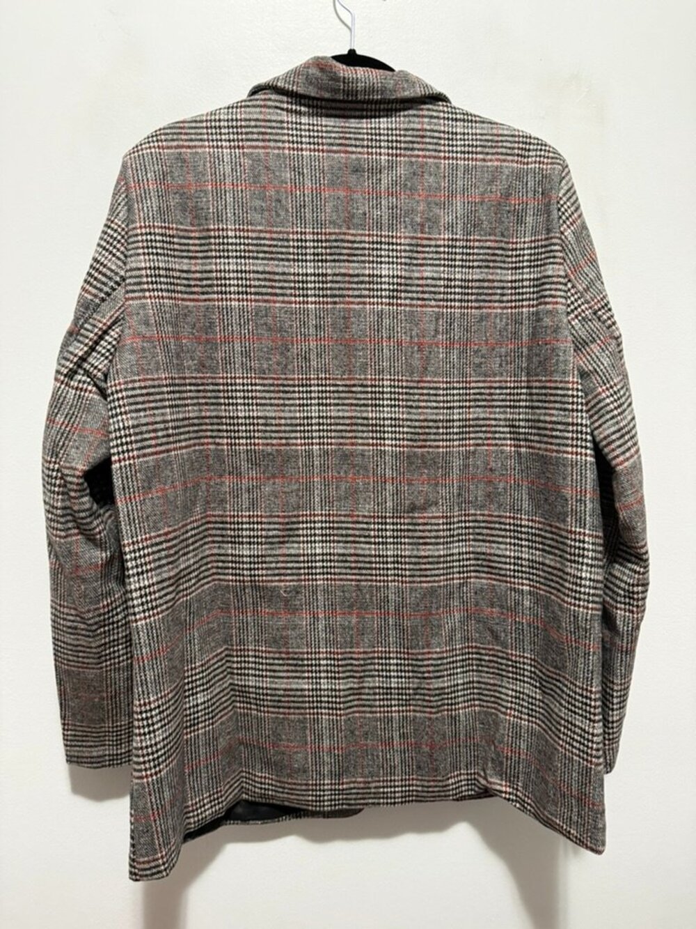 La Femme Wanderer Plaid Blazer Jacket NWT - Picture 8 of 9